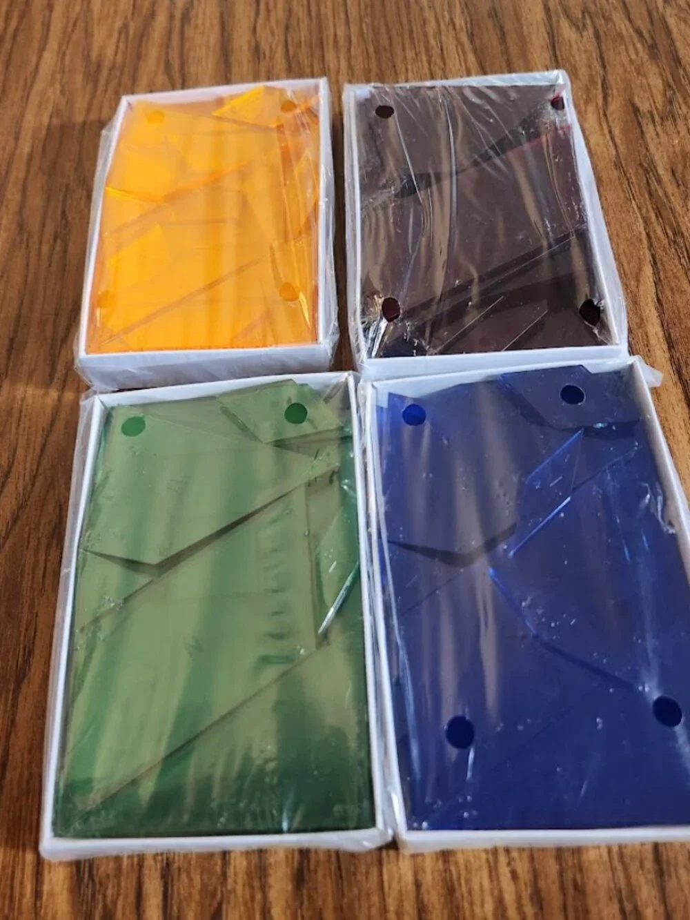 New Cuisenaire Translucent Math Shapes Set Plastic Colored Learning Educational